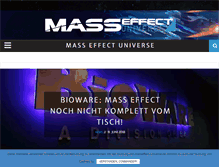Tablet Screenshot of masseffect-universe.de